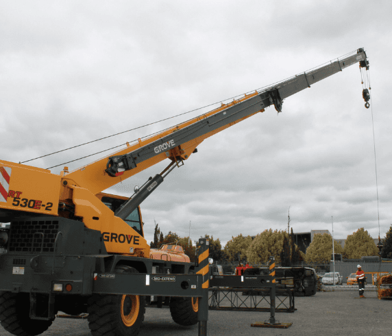 C2 Crane Ticket Perth. C2 Crane being used at the Perth Saferight Facility.